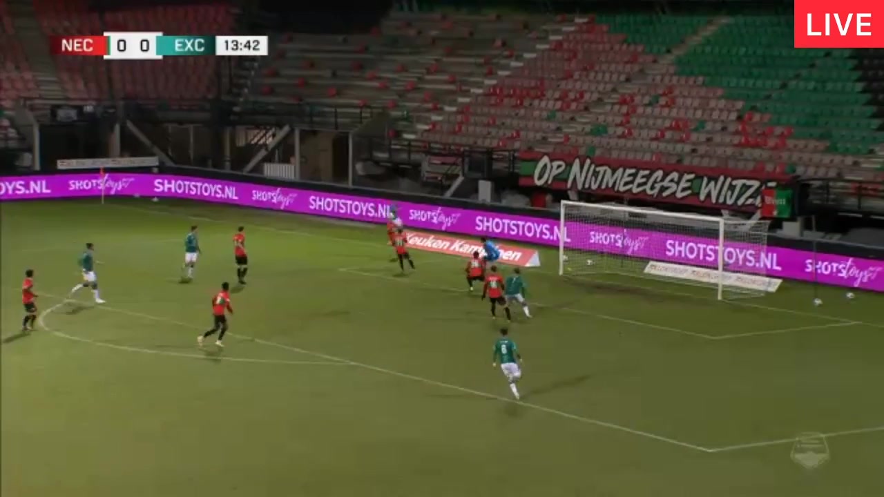 HOL D2 NEC Nijmegen Vs Excelsior SBV 14 phút Joel ZwartsVào, ghi bàn 0:1