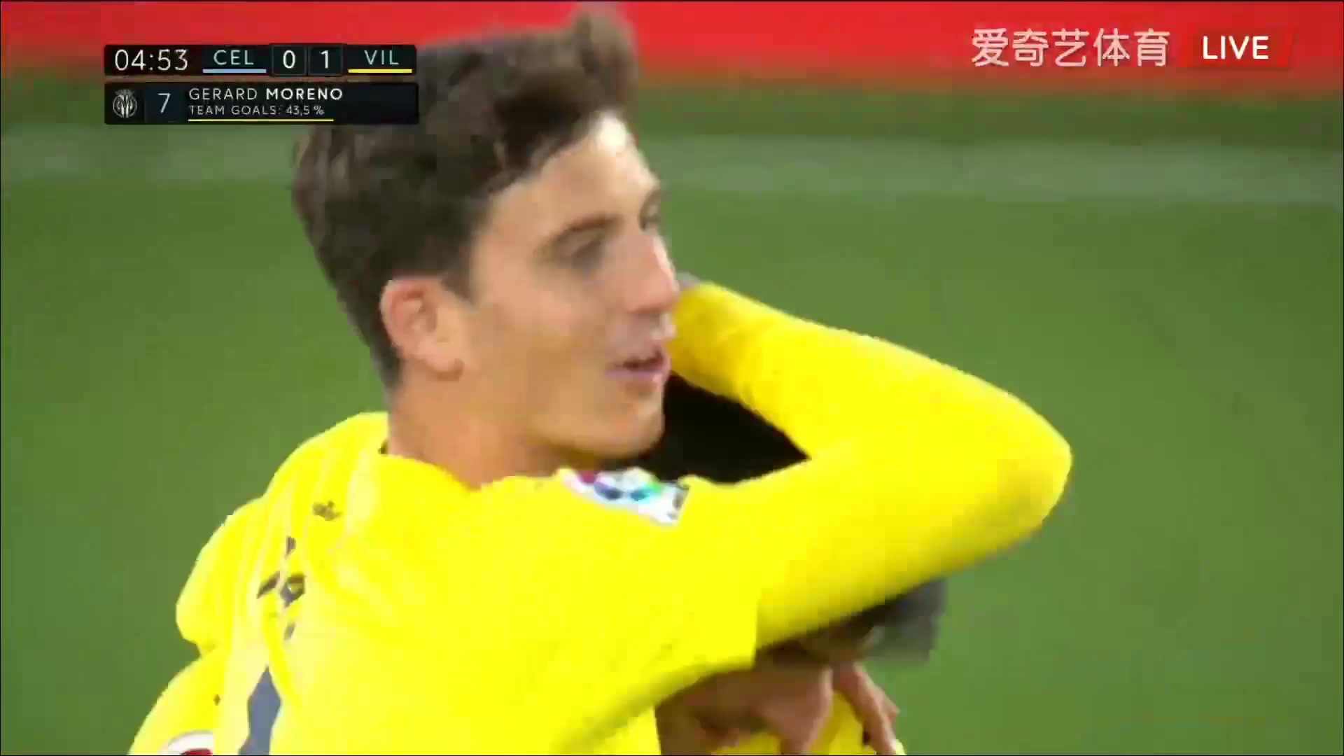 Laliga1 Celta Vigo Vs Villarreal 5 phút Gerard Moreno BalagueroVào, ghi bàn 0:1