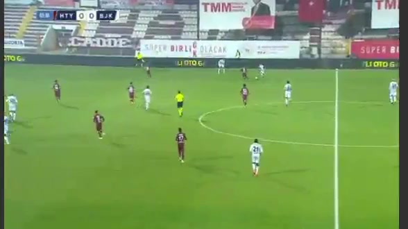 TUR D1 Hatayspor Vs Besiktas JK 5 phút Aboubakar Vincent PateVào, ghi bàn 0:1