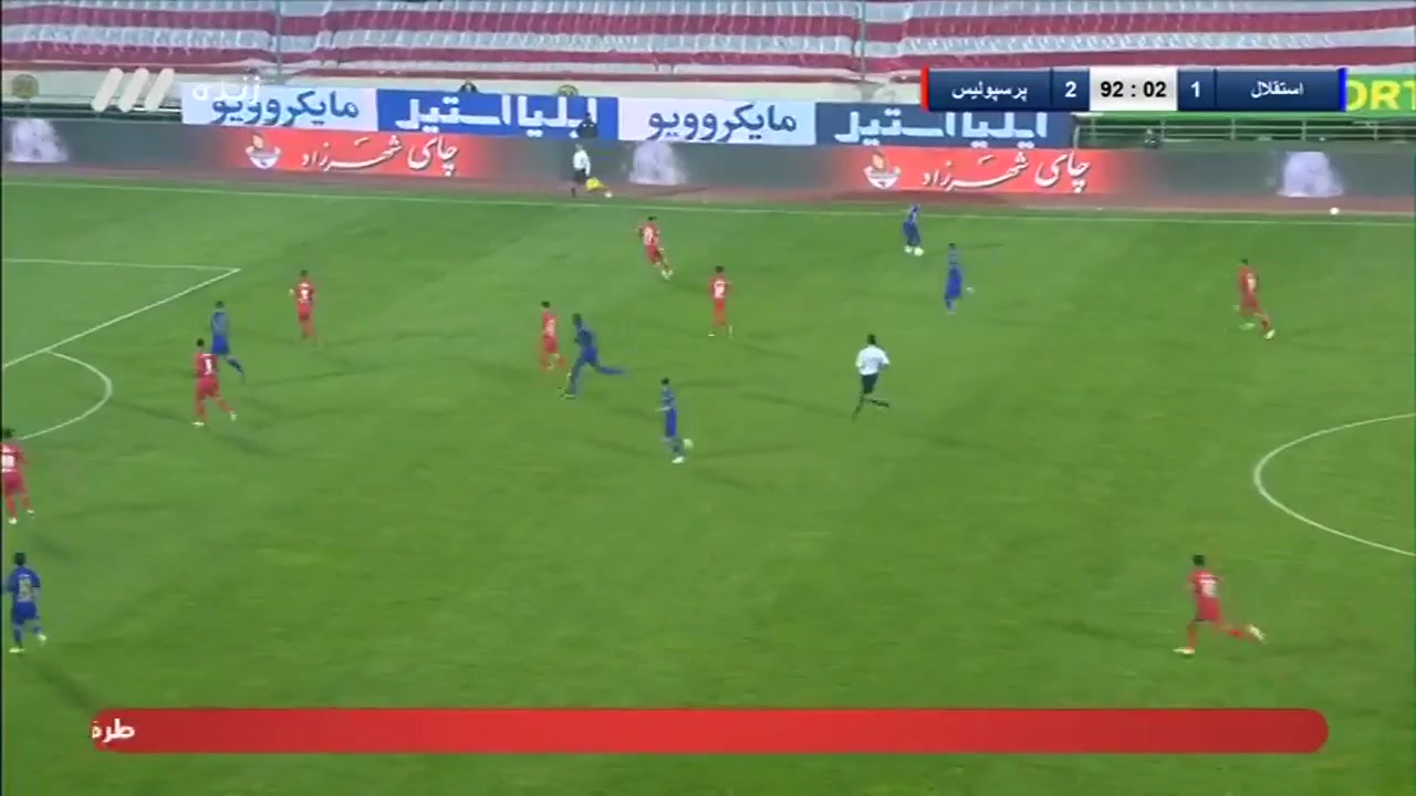 IRN PR Esteghlal Tehran Vs Persepolis 91 phút Vào, ghi bàn 2:2