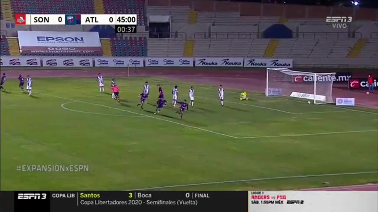 MEX D2 Cimarrones de Sonora Vs CF Atlante 45 phút Vào, ghi bàn 0:1