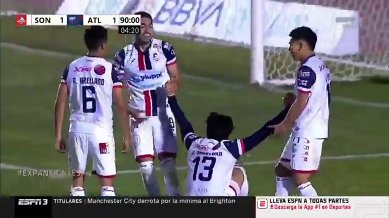 MEX D2 Cimarrones de Sonora Vs CF Atlante 95 phút Vào, ghi bàn 1:1