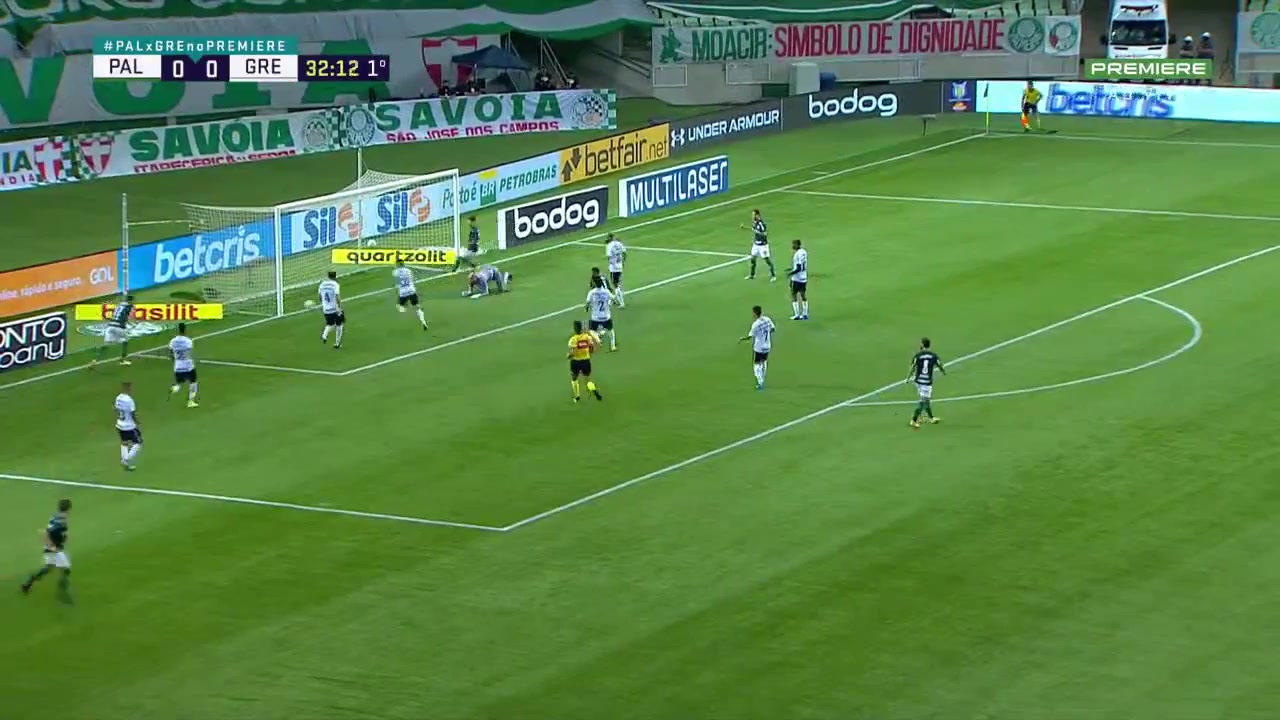 BRA D1 Palmeiras Vs Gremio (RS) 32 phút Raphael VeigaVào, ghi bàn 1:0