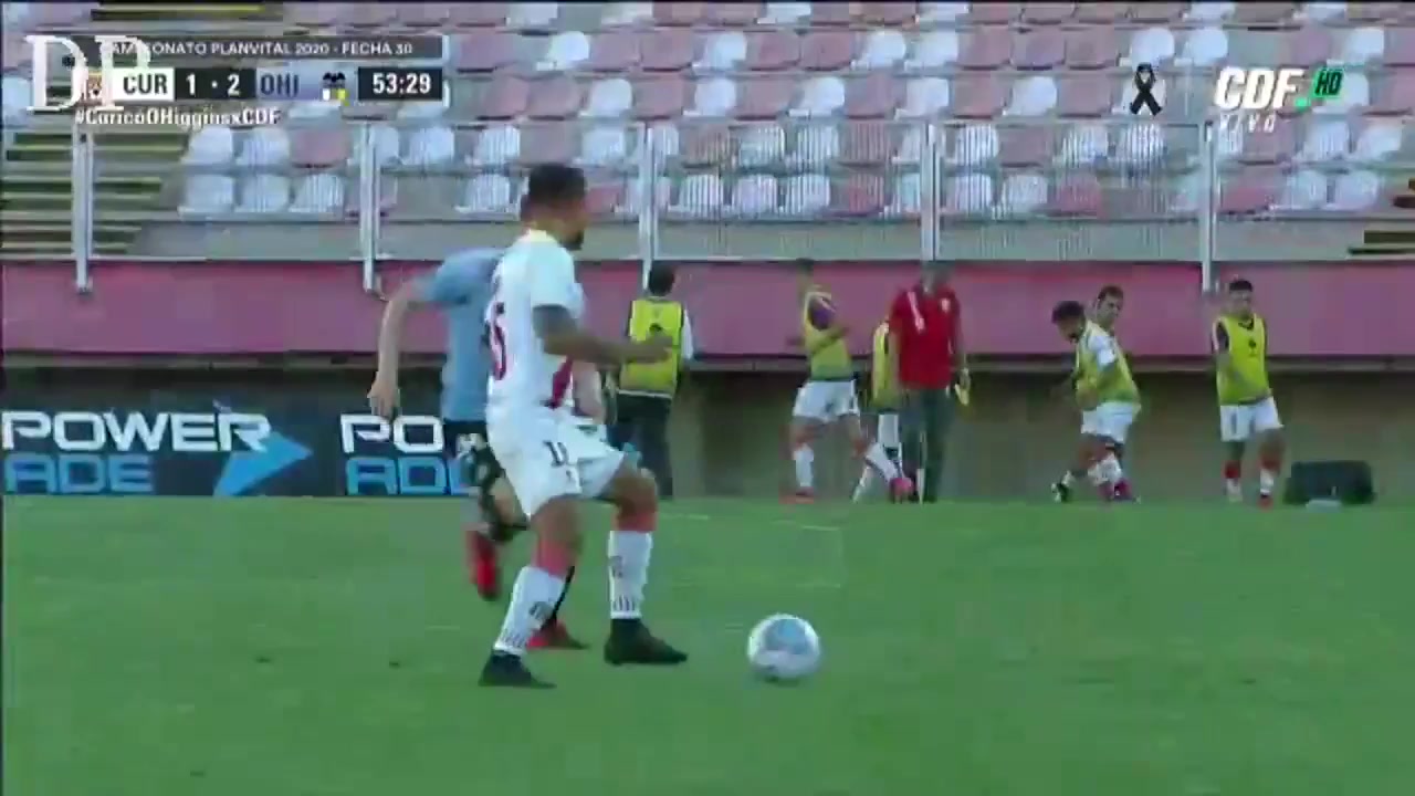 CHI D1 Curico Unido Vs O.Higgins Marcelo Alejandro Paez Larrondo Goal in 54 min, Score 1:2