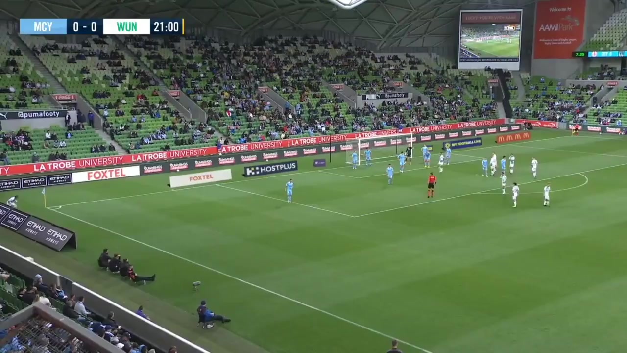 273 Melbourne City Vs Western United FC 20 skor gol Ivan Vujica, skor 0:1