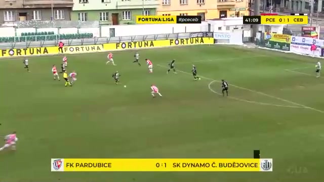 CZE D1 Pardubice Vs Dynamo Ceske Budejovice 39 phút Benjamin ColicVào, ghi bàn 0:1