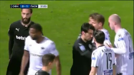 GRE D1 OFI Crete Vs PAOK Saloniki 53 phút Fernando Lopes dos Santos VarelaVào, ghi bàn 0:2