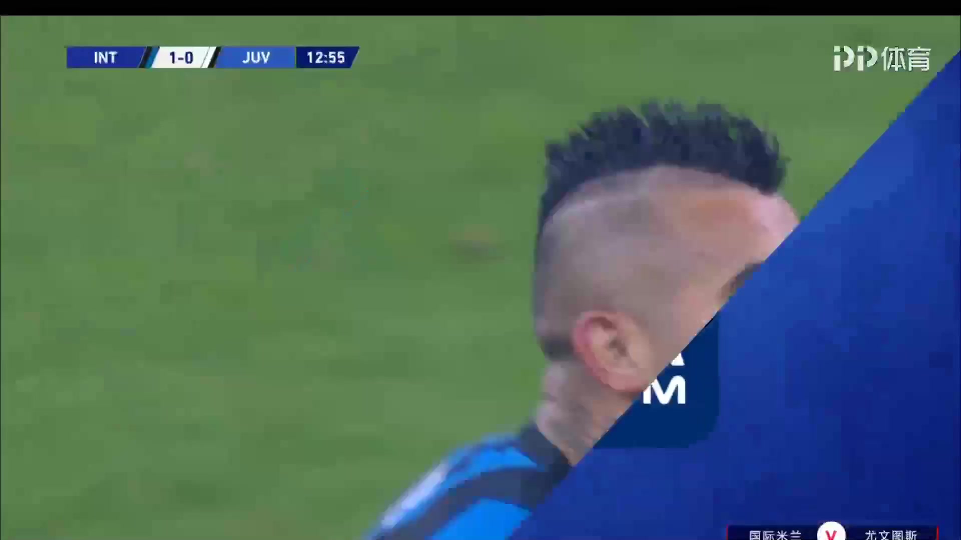 34 Inter Milan Vs Juventus 12 skor gol Arturo Vidal, skor 1:0