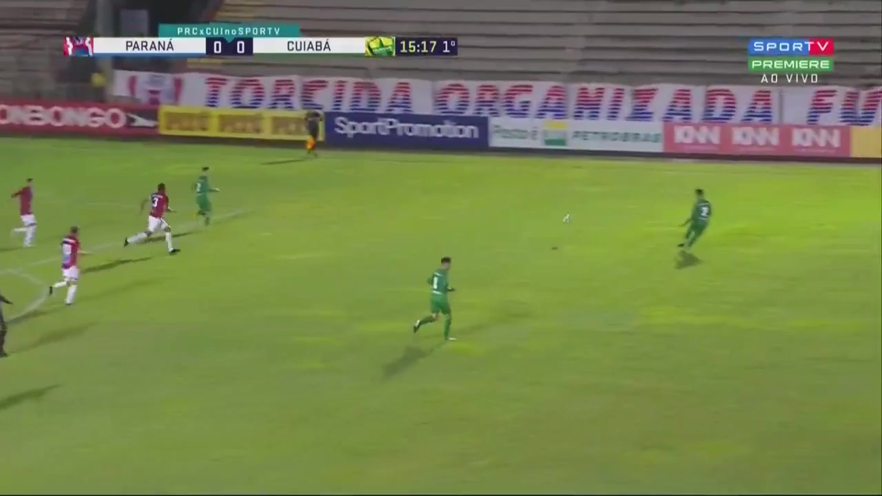 BRA D2 Parana PR Vs Cuiaba 15 ทำประตู Elvis Vieira Araujo ประตู, ทำคะแนน 0:1