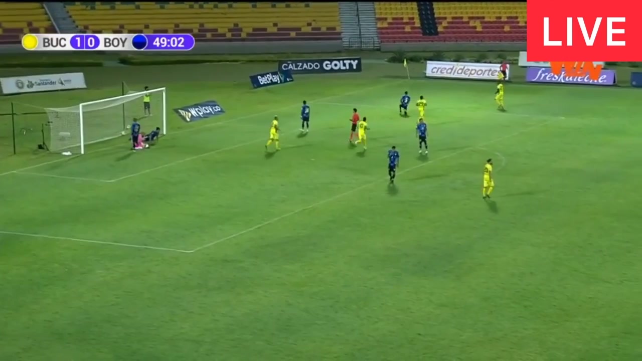 COL D1 Atletico Bucaramanga Vs Boyaca Chico 50 phút Vào, ghi bàn 2:0