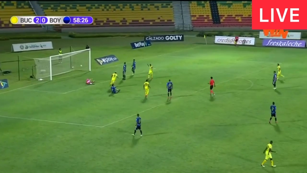 COL D1 Atletico Bucaramanga Vs Boyaca Chico 59 phút Vào, ghi bàn 3:0