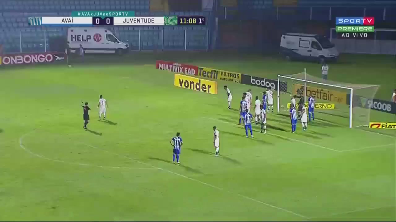 358 Avai FC Vs Juventude 11 skor gol Romulo dos Santos de Souza, skor 1:0