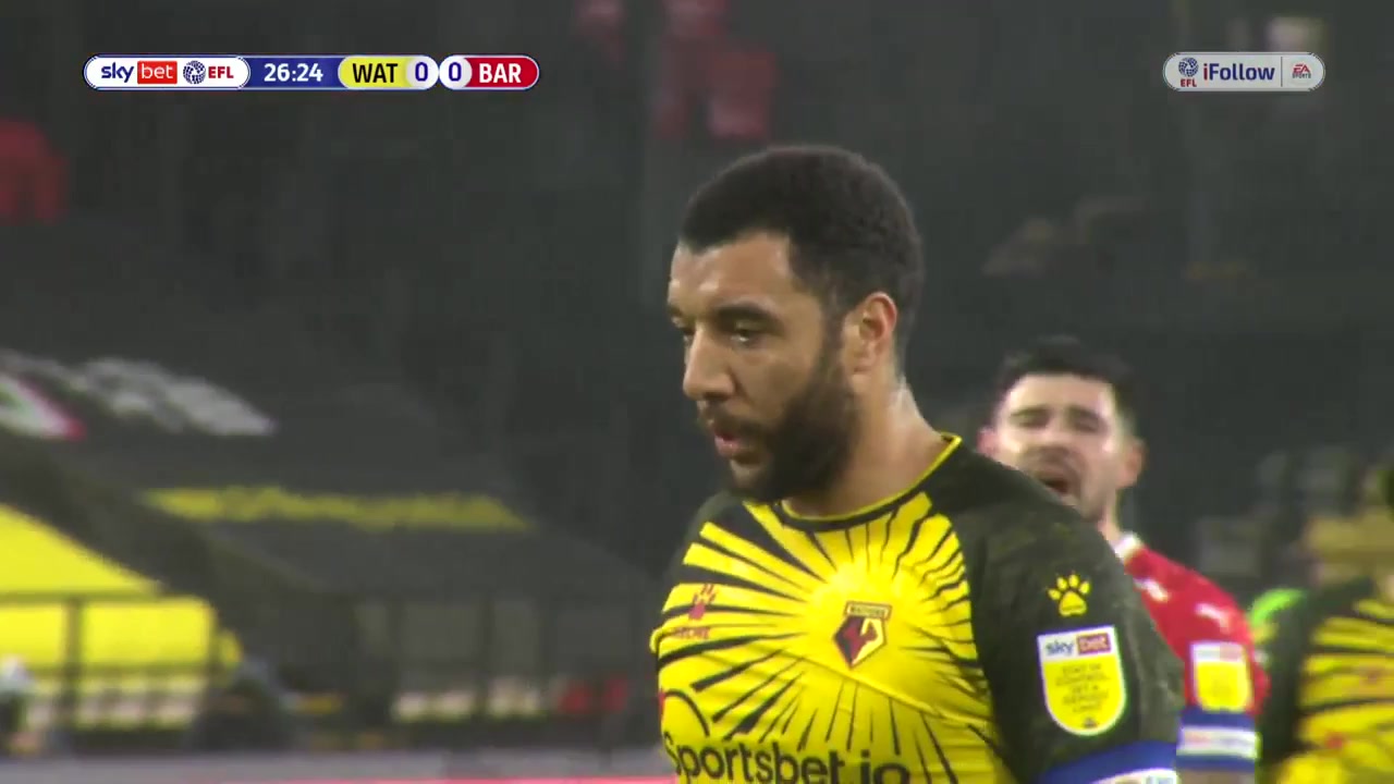 ENG LCH Watford Vs Barnsley 26 ทำประตู Troy Deeney ประตู, ทำคะแนน 1:0