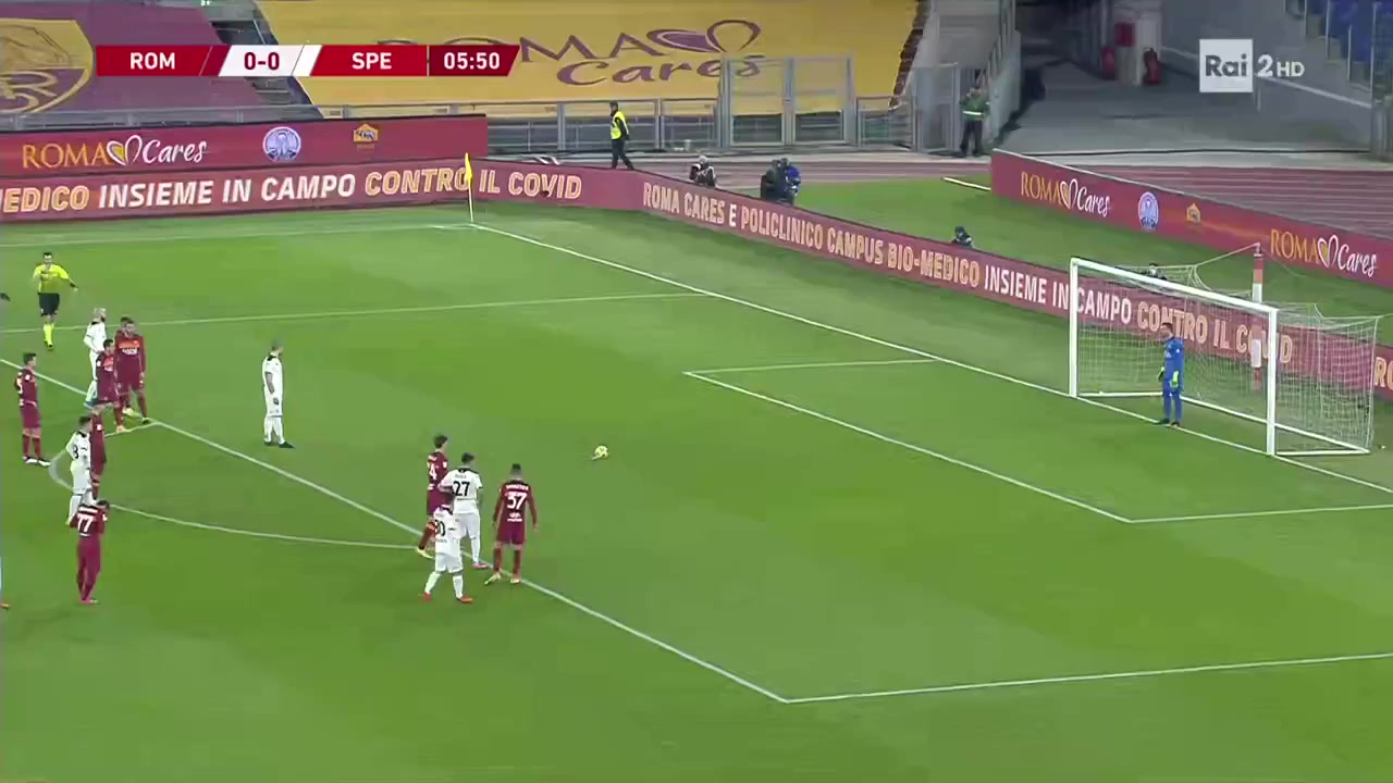 ITA Cup AS Roma Vs Spezia 6 phút Andrej Asenov GalabinovVào, ghi bàn 0:1