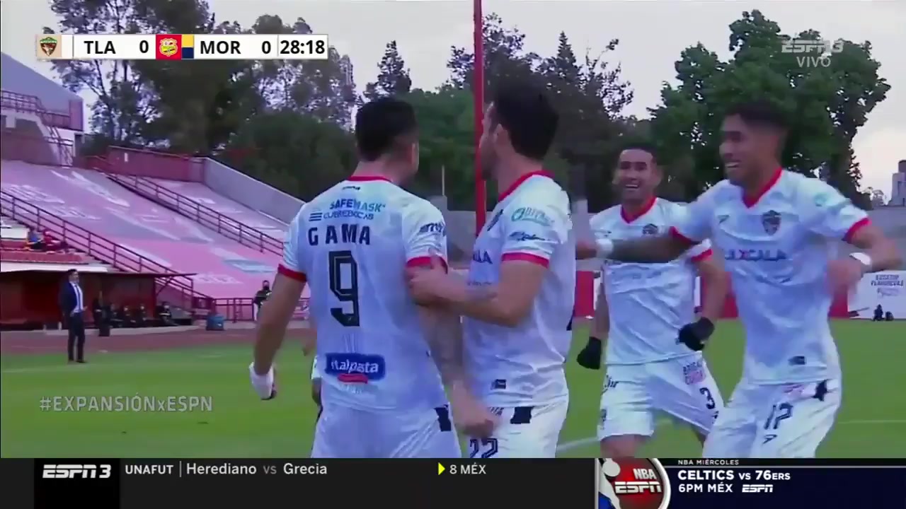 MEX D2 Tlaxcala FC Vs Monarcas Morelia 27 phút Vào, ghi bàn 1:0