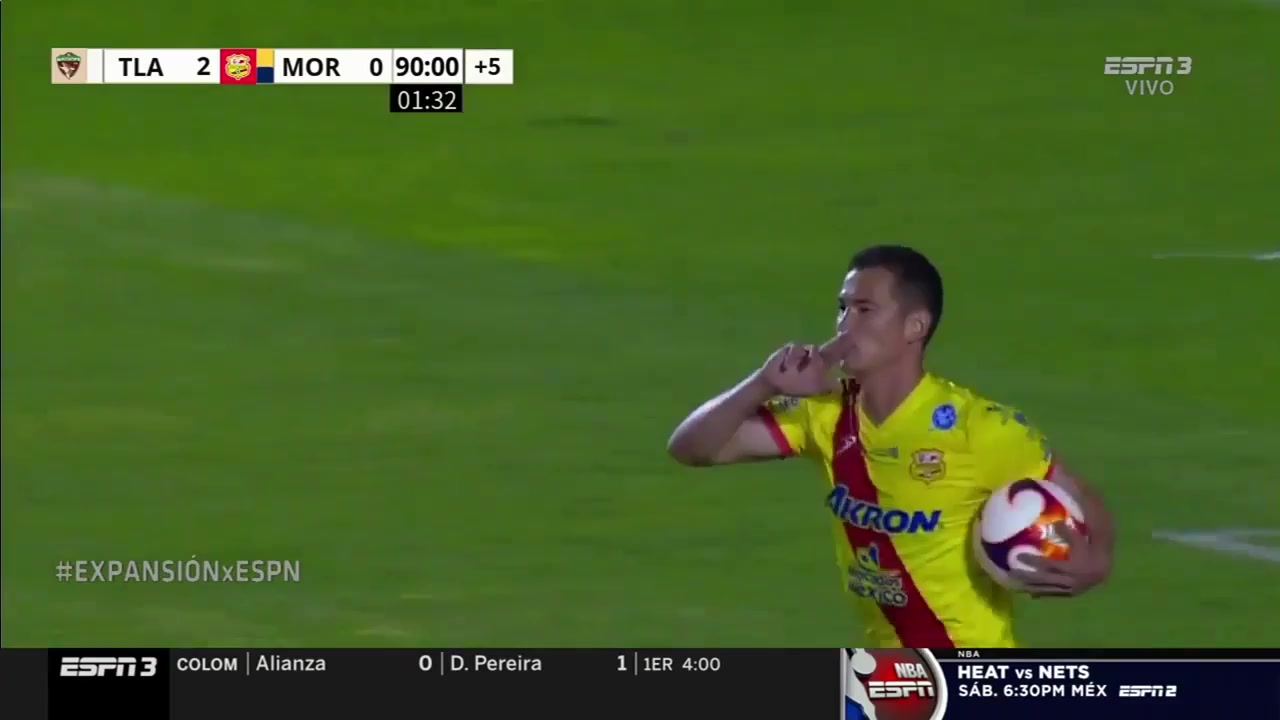 MEX D2 Tlaxcala FC Vs Monarcas Morelia 93 phút Vào, ghi bàn 2:1