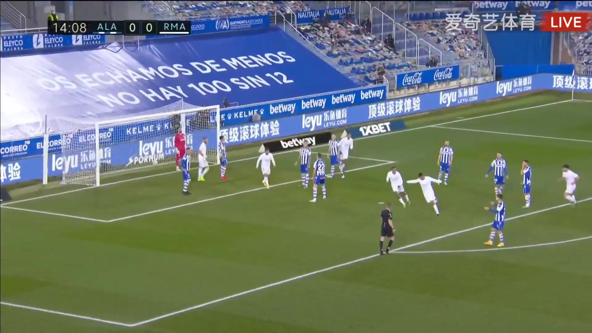 31 Alaves Vs Real Madrid 13 skor gol Carlos Henrique Casimiro,Casemiro, skor 0:1