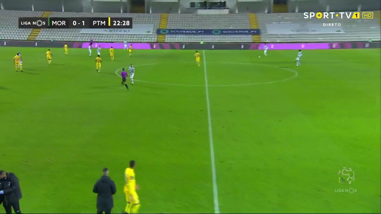 POR D1 Moreirense Vs Portimonense 22 phút Rafael MartinsVào, ghi bàn 1:1