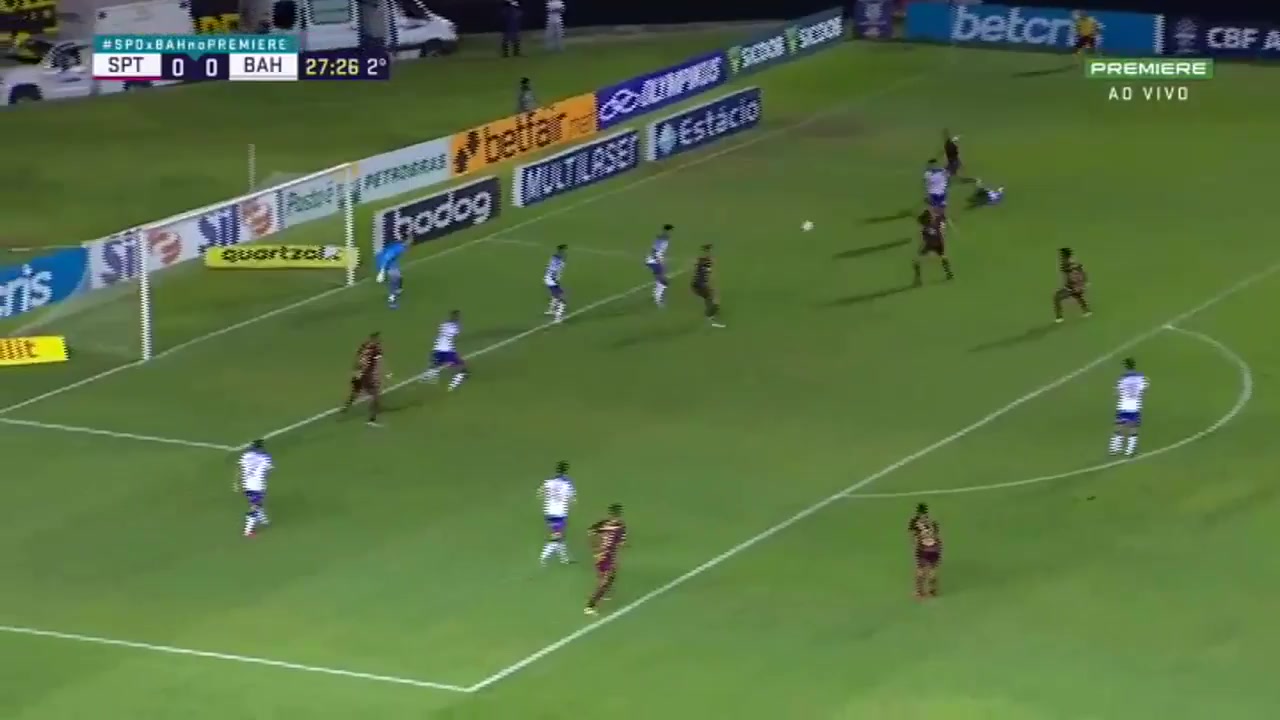 BRA D1 Sport Club do Recife Vs Bahia Thiago Neves Augusto Goal in 73 min, Score 1:0