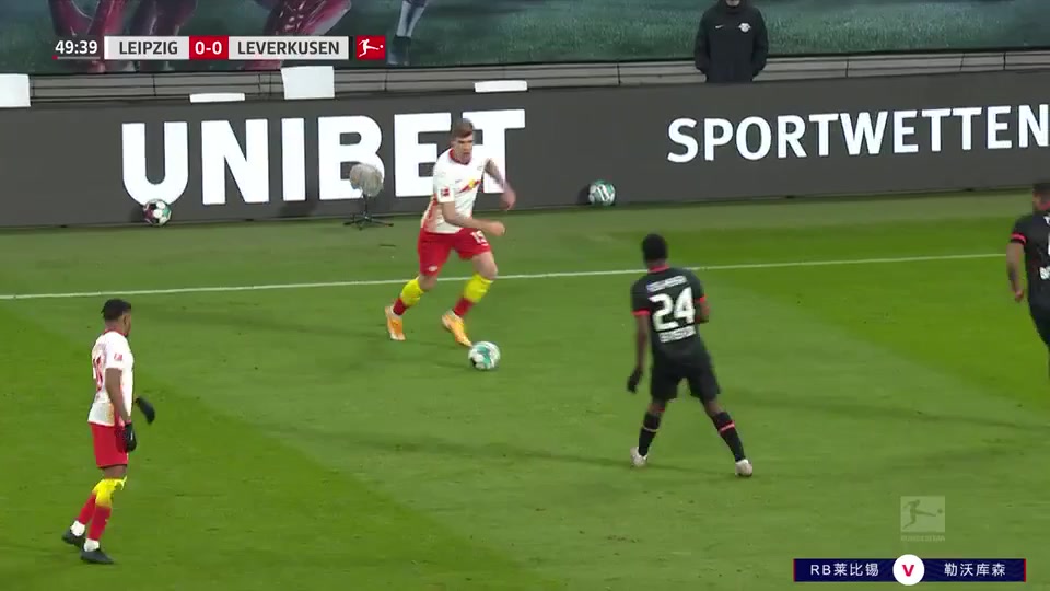 Bundesliga RB Leipzig Vs Bayer Leverkusen Christopher Nkunku Goal in 51 min, Score 1:0