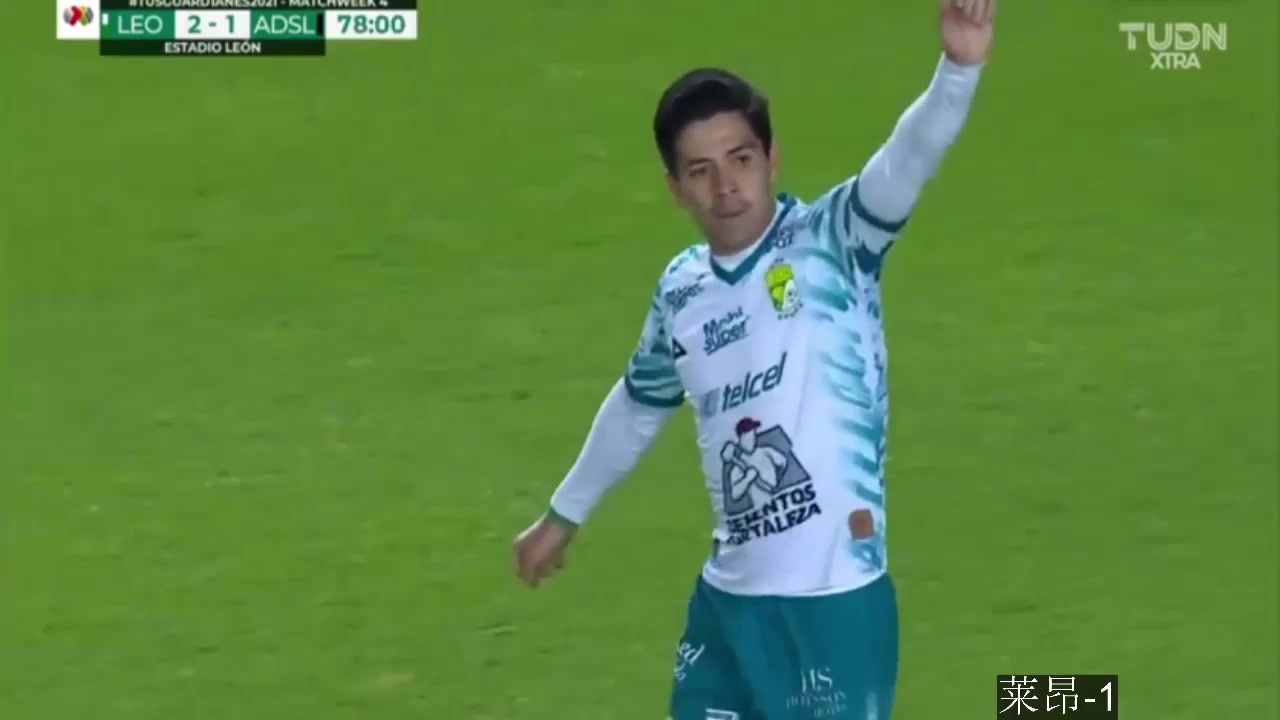 MEX D1 Club Leon Vs Atletico San Luis 78 phút Victor Alejandro Davila ZavalaVào, ghi bàn 2:1