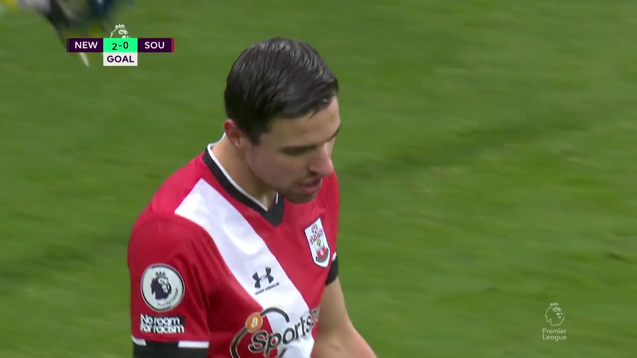 EPL Newcastle United Vs Southampton 24 ทำประตู Miguel Angel Almiron Rejala ประตู, ทำคะแนน 2:0