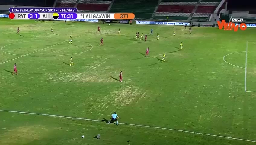 COL D1 Patriotas FC Vs Alianza Petrolera 70 phút Cristian BarriosVào, ghi bàn 3:1