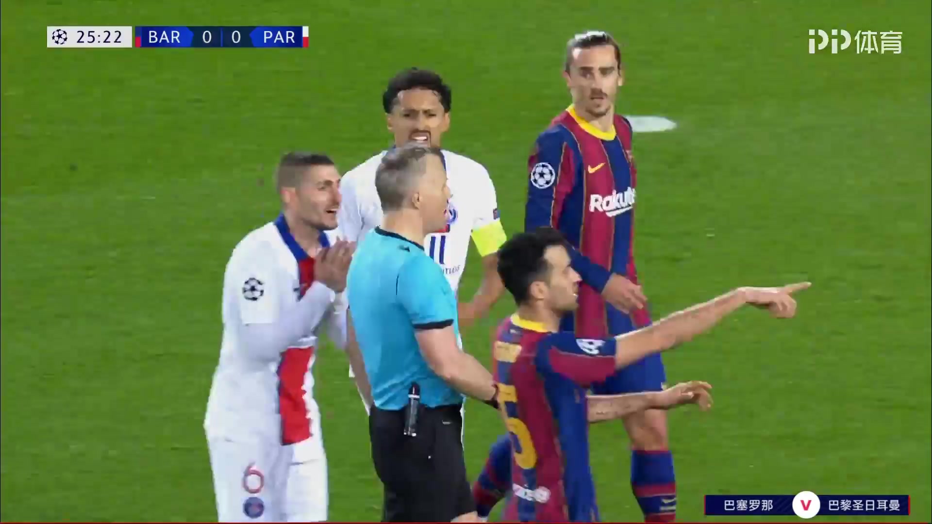 103 FC Barcelona Vs Paris Saint Germain (PSG) 26 skor gol Lionel Andres Messi, skor 1:0