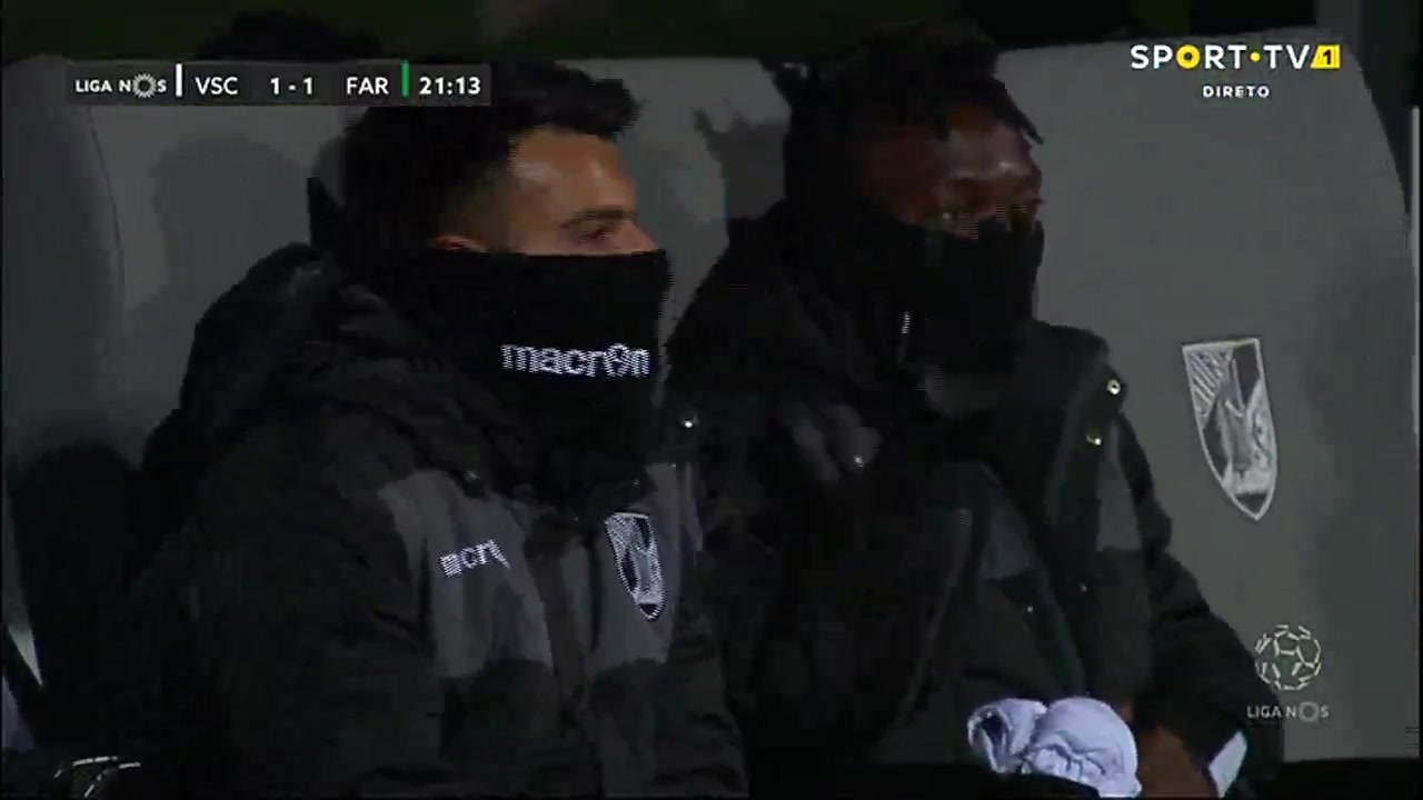 POR D1 Vitoria Guimaraes Vs SC Farense 20 phút Ryan GauldVào, ghi bàn 1:1