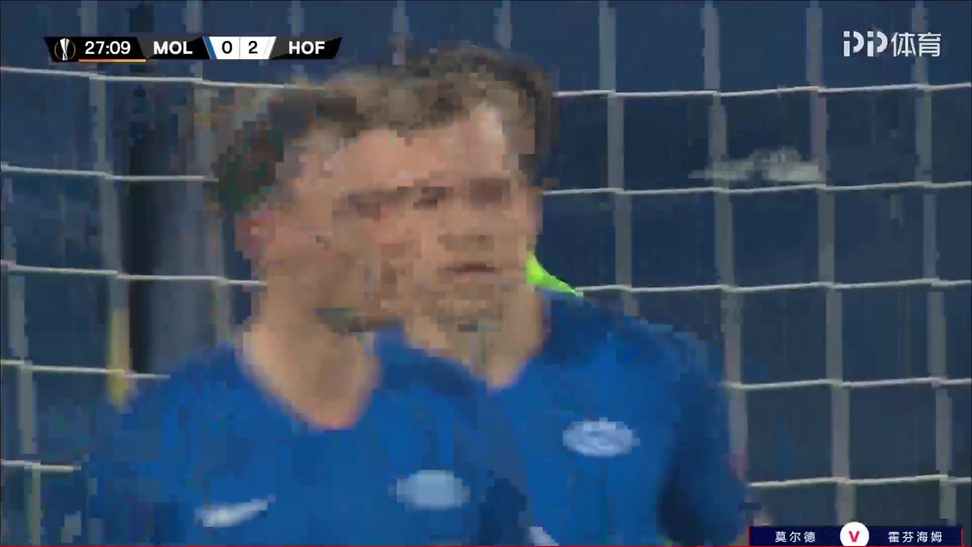 UEFA EL Molde Vs TSG Hoffenheim 26 phút Munas DabburVào, ghi bàn 0:2