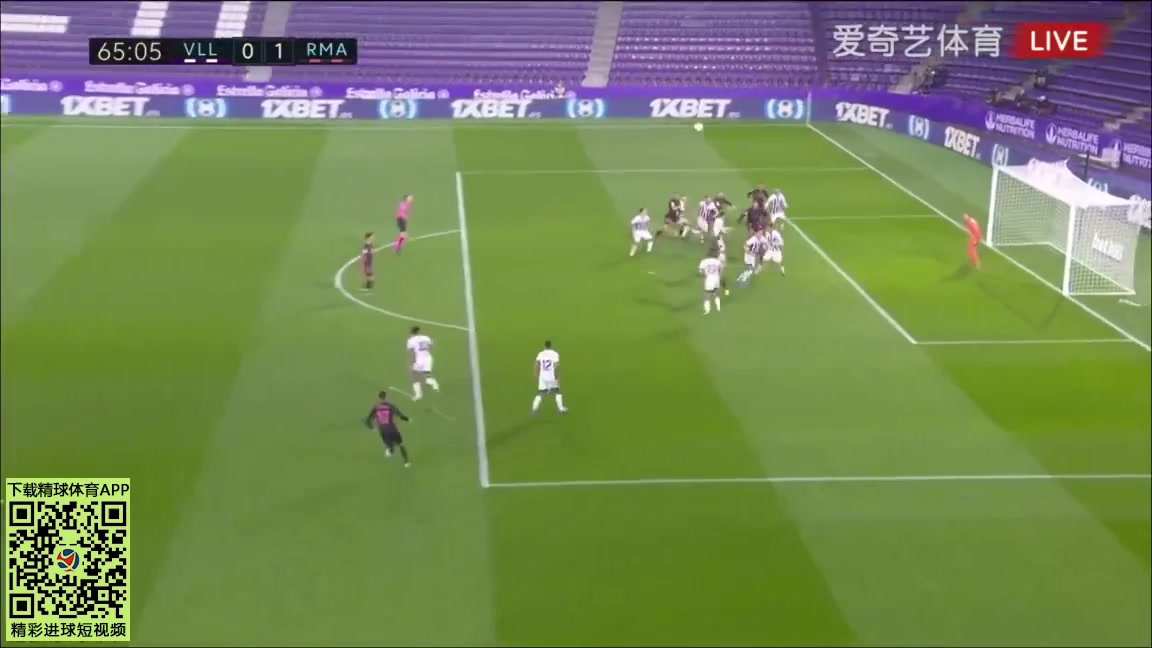 31 Real Valladolid Vs Real Madrid 65 skor gol Carlos Henrique Casimiro,Casemiro, skor 0:1