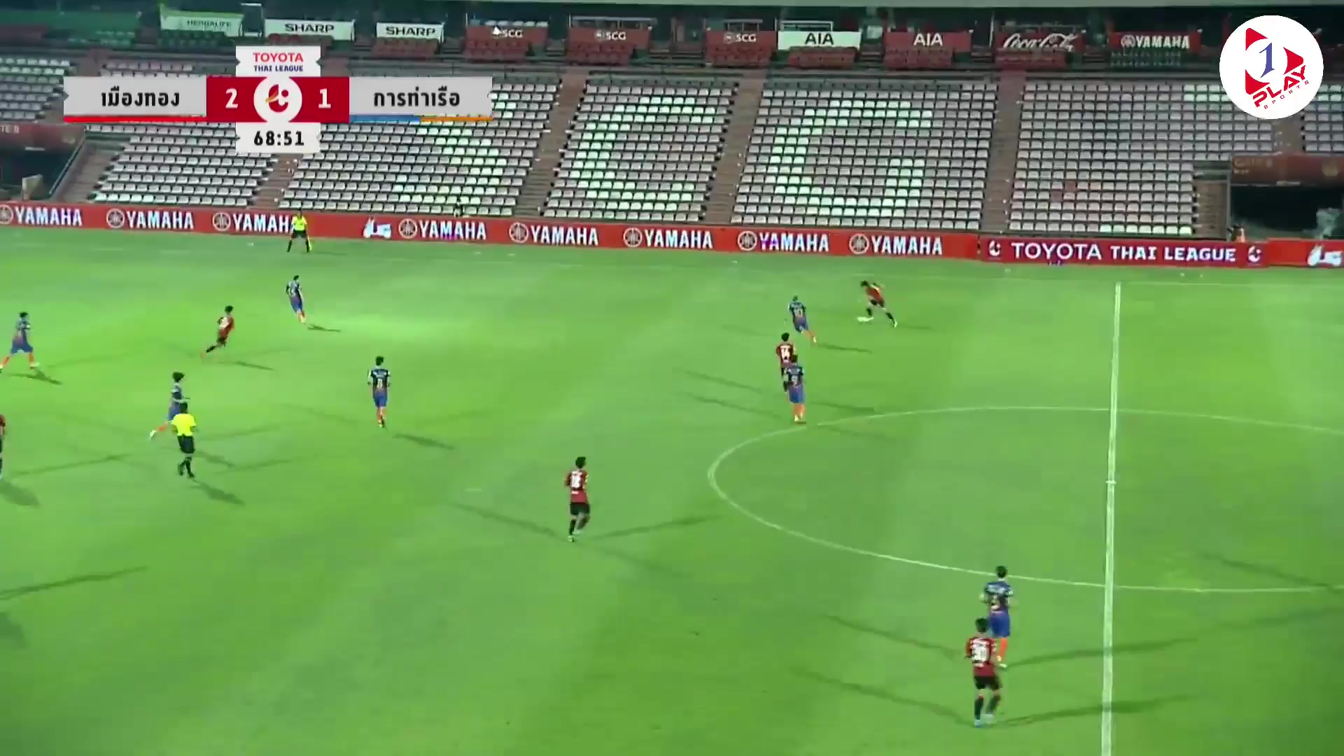 THA L1 Muang Thong United Vs Port FC 70 phút Vào, ghi bàn 3:1