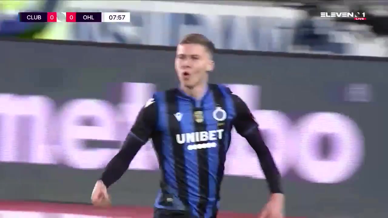 5 Club Brugge Vs Oud Heverlee 8 skor gol Ignace Van Der Brempt, skor 1:0