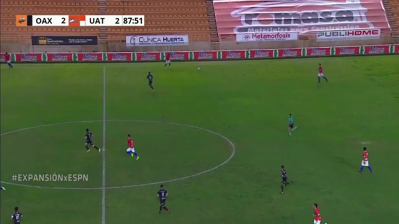 MEX D2 Alebrijes de Oaxaca Vs Correcaminos UAT 88 phút Vào, ghi bàn 3:2