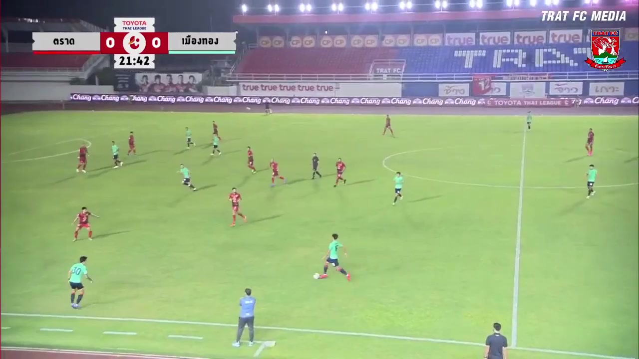 THA L1 Trat FC Vs Muang Thong United 22 phút Suporn PeenagataphoVào, ghi bàn 0:1