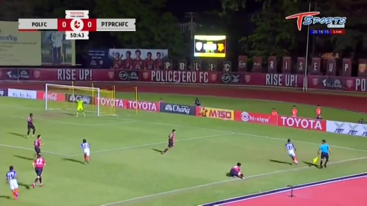 THA L1 BEC Tero Sasana Vs Prachuap Khiri Khan 51 phút Weerawut KayemVào, ghi bàn 0:1