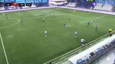 RUS D1 Gazovik Orenburg Vs Fakel Razborov Goal in 16 min, Score 0:1