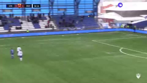 RUS D1 Gazovik Orenburg Vs Fakel Dmitriev Goal in 57 min, Score 1:2