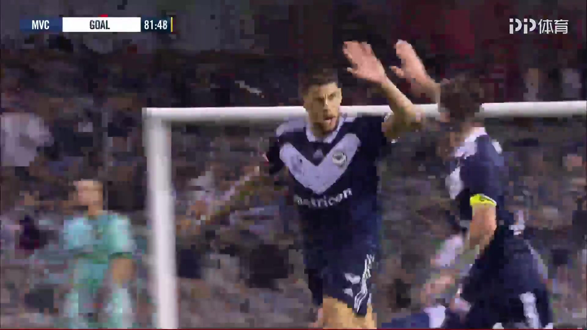 AUS D1 Melbourne Victory Vs Western United FC 83 phút Rudy GestedeVào, ghi bàn 3:3