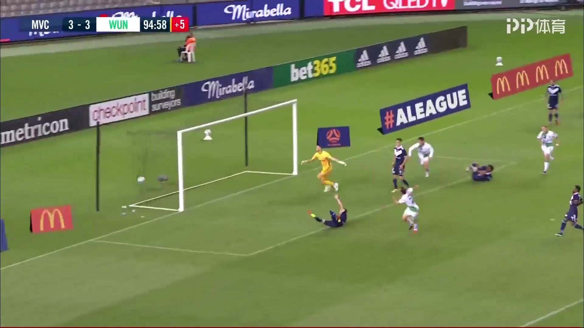 AUS D1 Melbourne Victory Vs Western United FC 96 phút Vào, ghi bàn 3:4