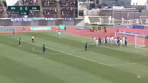 JPN D2 Thespa Kusatsu Vs Blaublitz Akita 3 phút Kodai WatanabeVào, ghi bàn 1:0