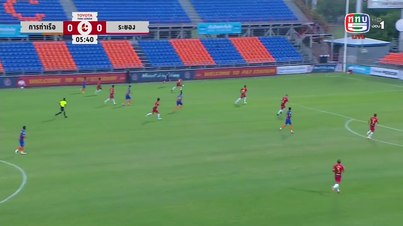 THA L1 Port FC Vs Rayong FC 5 phút Siwakorn JakkuprasatVào, ghi bàn 1:0