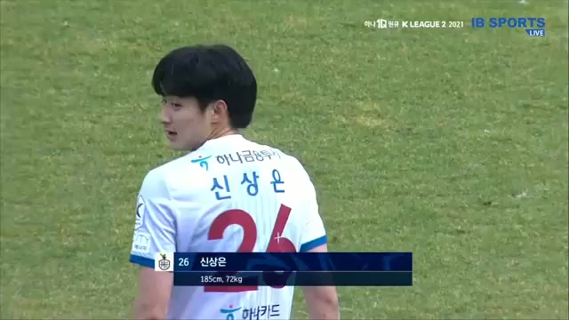 KOR D2 Bucheon FC 1995 Vs Daejeon Citizen Sang-Eun Shin Goal in 82 min, Score 0:1