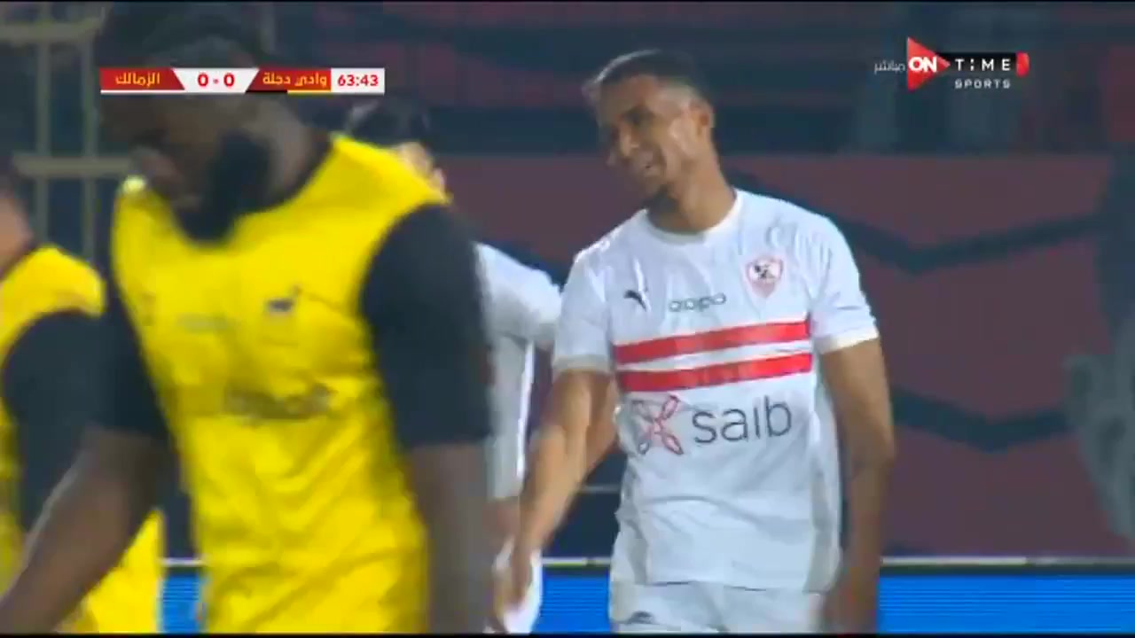 EGY D1 Wadi Degla SC Vs Zamalek 64 ทำประตู  ประตู, ทำคะแนน 0:1