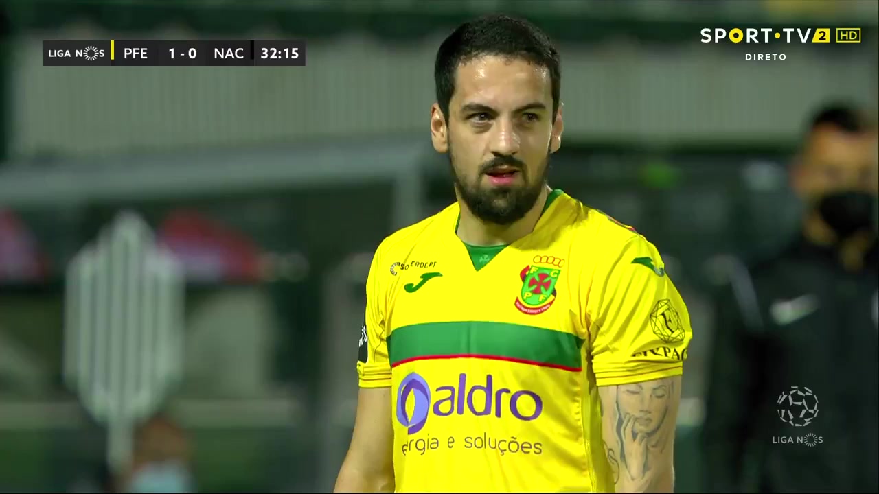 POR D1 Pacos de Ferreira Vs Nacional da Madeira 32 phút Luther SinghVào, ghi bàn 2:0