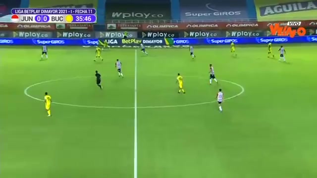 COL D1 Atletico Junior Barranquilla Vs Atletico Bucaramanga 36 phút Bryan FernandezVào, ghi bàn 0:1