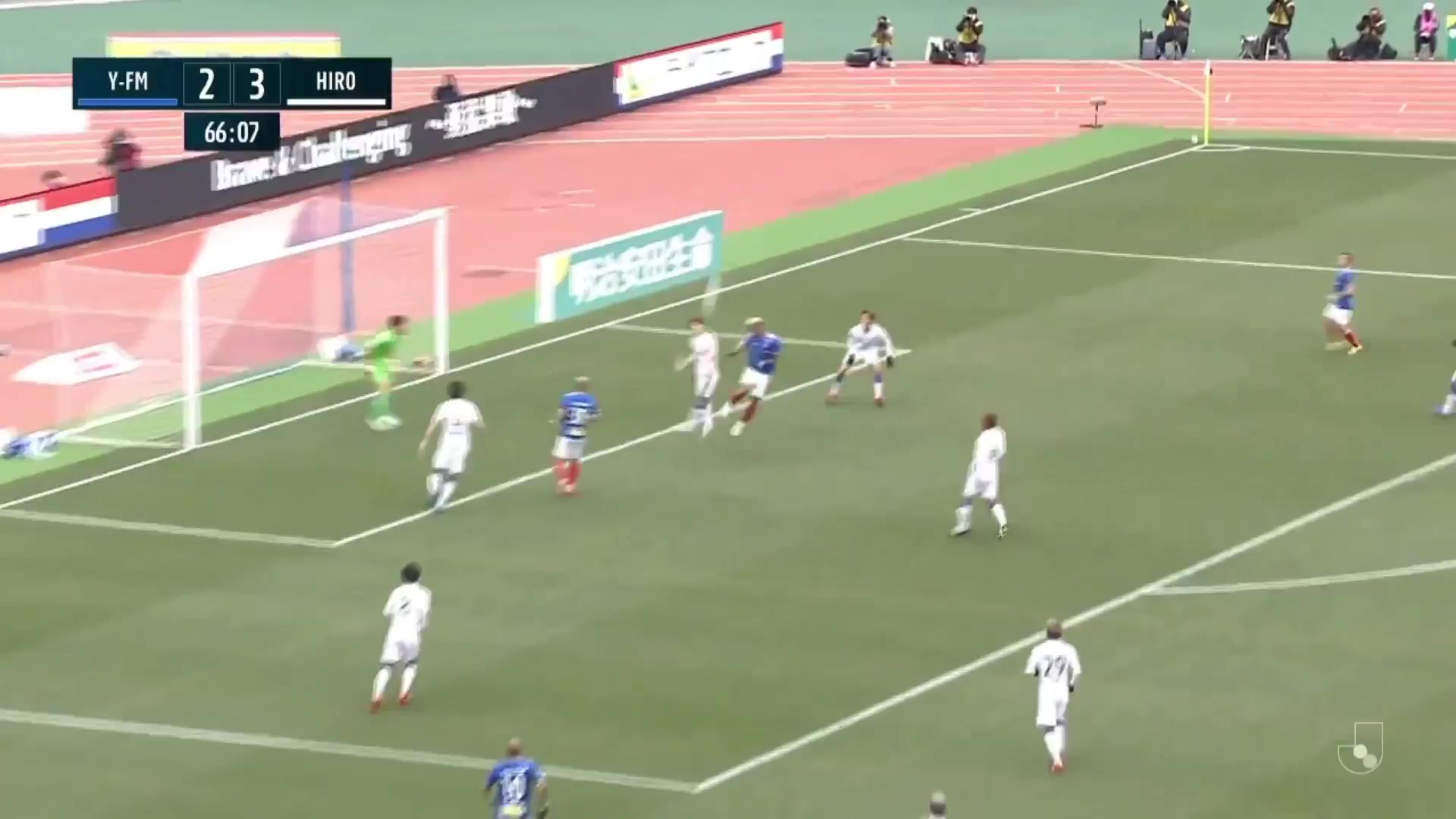 JPN D1 Yokohama Marinos Vs Hiroshima Sanfrecce Daizen Maeda Goal in 66 min, Score 3:3