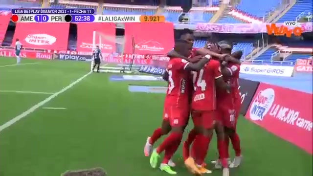 COL D1 America de Cali Vs Deportivo Pereira 52 phút Yesus CabreraVào, ghi bàn 1:0