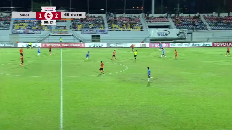 THA L1 Rayong FC Vs Prachuap Khiri Khan 62 phút Willen Mota InacioVào, ghi bàn 1:3