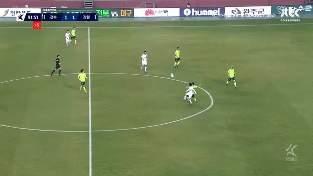 KOR D1 Jeonbuk Hyundai Motors Vs Gangwon FC 92 phút Gustavo Henrique da Silva SousaVào, ghi bàn 2:1